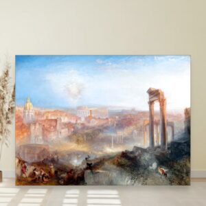Rimsko polje Campo Vaccino, Joseph Mallord William Turner, Modern Rome Campo Vaccino, slika na platnu
