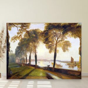 Terasa u Mortlejku, Joseph Mallord William Turner, Mortlake Terrace, slika na platnu