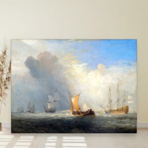 Roterdamski feribot, J M W Turner, Rotterdam Ferry-Boat, slika na platnu