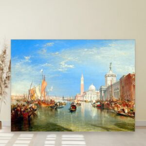Venecija Dogana i San Đorđo Magđore, J. M. W. Turner, Venice The Dogana and San Giorgio Maggiore, slika na platnu