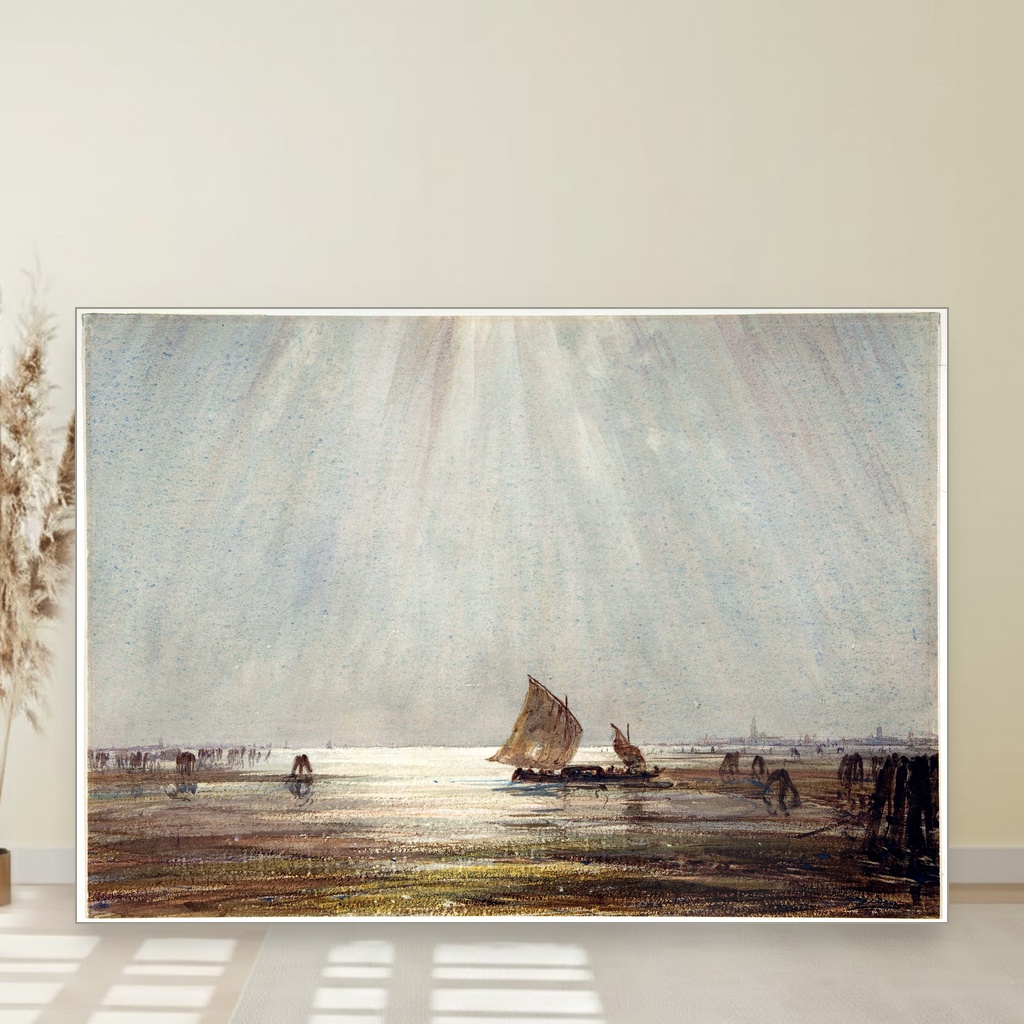 Venecijanska ribarska lađa slika na platnu Nova Art Studio