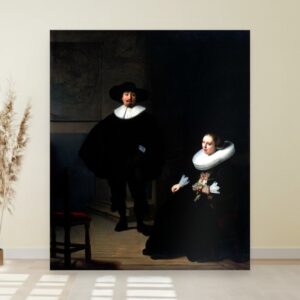 Dama i gospodin u crnom, Rembrandt van Rijn, A Lady and Gentleman in Black, slika na platnu