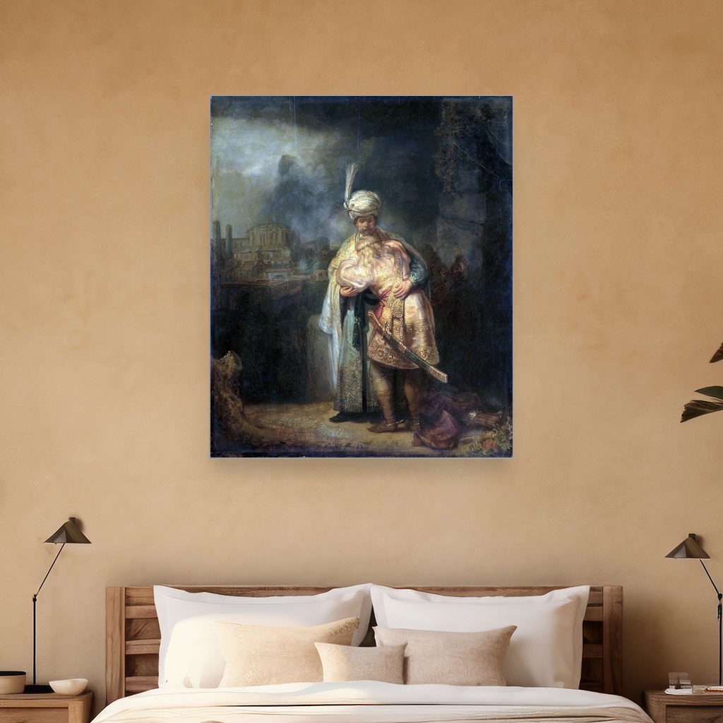 David i Jona, Harmensz van Rijn Rembrandt, David and Jonathan, slika na platnu 5 David i Jona, Harmensz van Rijn Rembrandt, David and Jonathan, slika na platnu - Slika 5