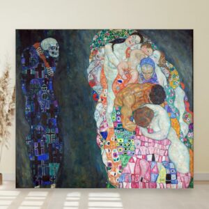 Smrt i život, Gustav Klimt, Death and Life, slika na platnu