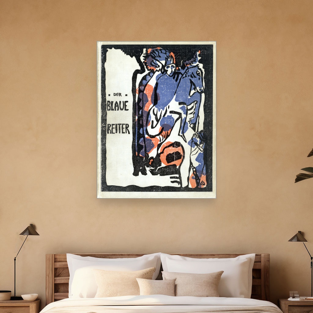 Plavi jahač, Wassily Kandinsky i Franz Marc, Der Blaue Reiter, slika na platnu 5 Plavi jahač, Wassily Kandinsky i Franz Marc, Der Blaue Reiter, slika na platnu - Slika 5