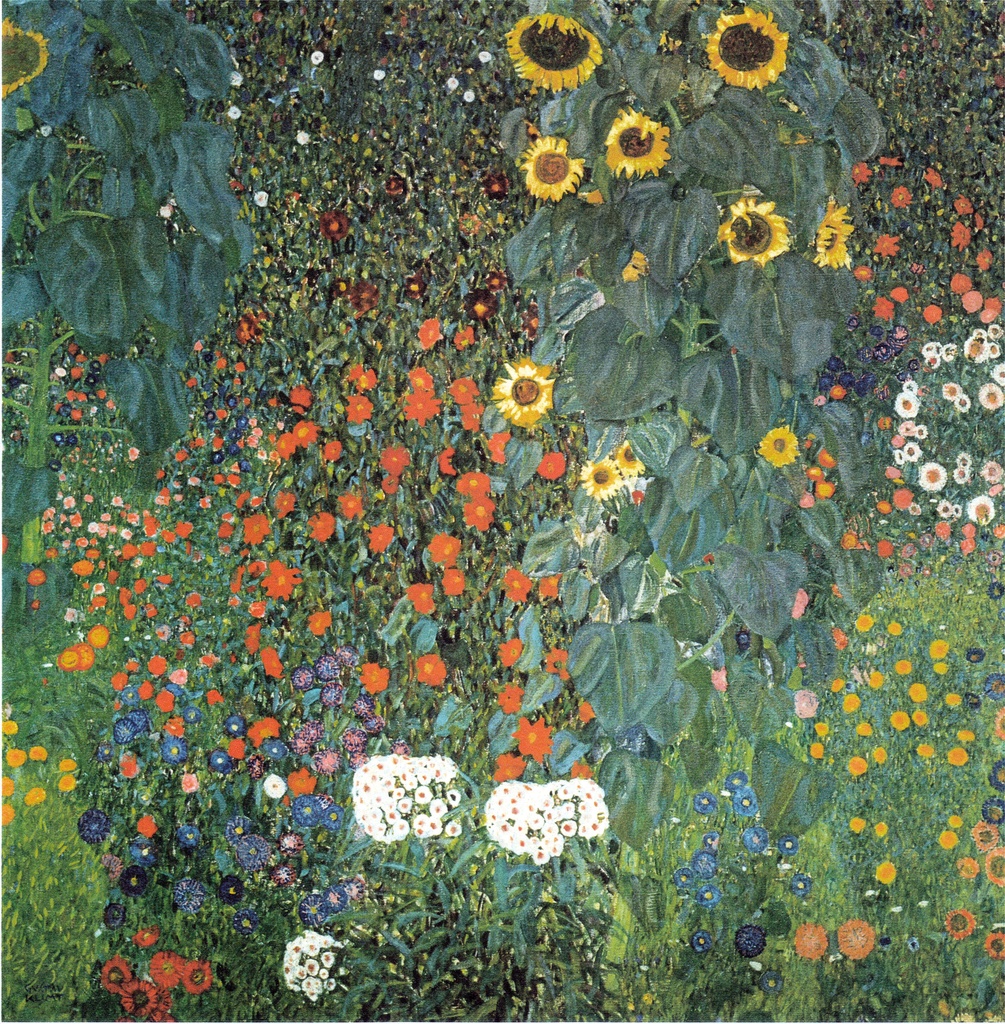 Bašta na farmi sa suncokretima, Gustav Klimt, Farm Garden with Sunflowers, slika na platnu 8 Bašta na farmi sa suncokretima, Gustav Klimt, Farm Garden with Sunflowers, slika na platnu - Slika 8