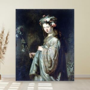 Flora, Harmensz van Rijn Rembrandt, Flora, slika na platnu