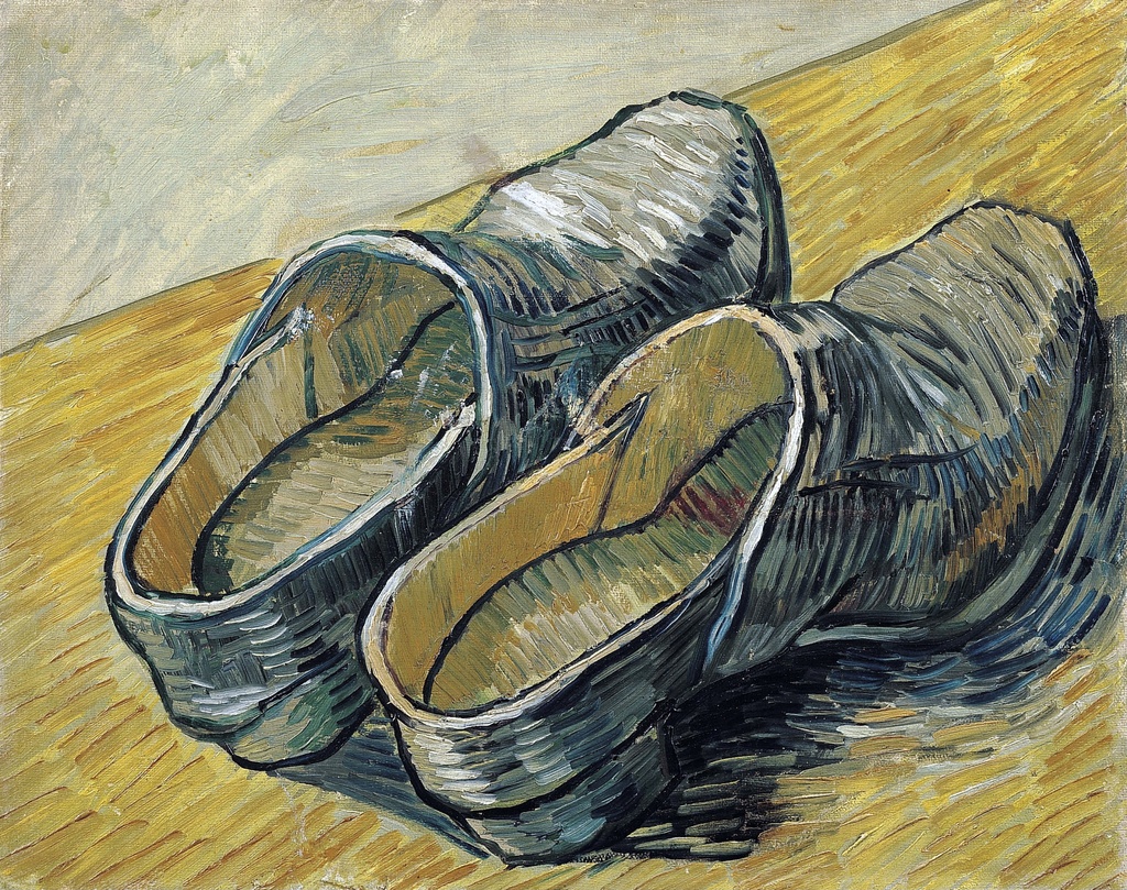 Par kožnih klompi, Vincent van Gogh, A Pair of Leather Clogs, slika na platnu 8 Par kožnih klompi, Vincent van Gogh, A Pair of Leather Clogs, slika na platnu - Slika 8