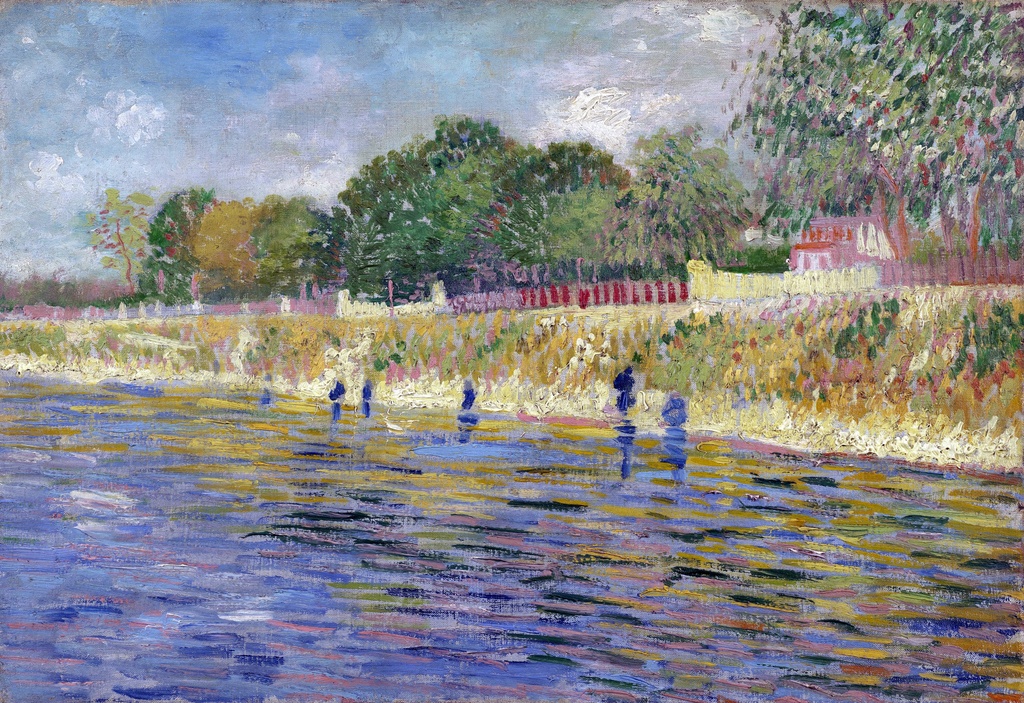 Obala Sene, Vincent van Gogh, Bank of the Seine, slika na platnu 8 Obala Sene, Vincent van Gogh, Bank of the Seine, slika na platnu - Slika 8