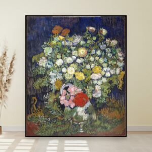 Buket cveća u vazi, Vincent van Gogh, Bouquet of Flowers in a Vase, slika na platnu