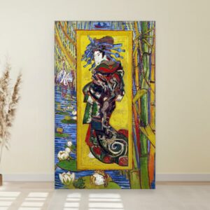 Kurtizana prema Ajzenu, Vincent van Gogh, Courtesan after Eisen, slika na platnu