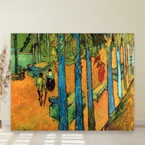 Opali listovi, Vincent van Gogh, Falling leaves, slika na platnu