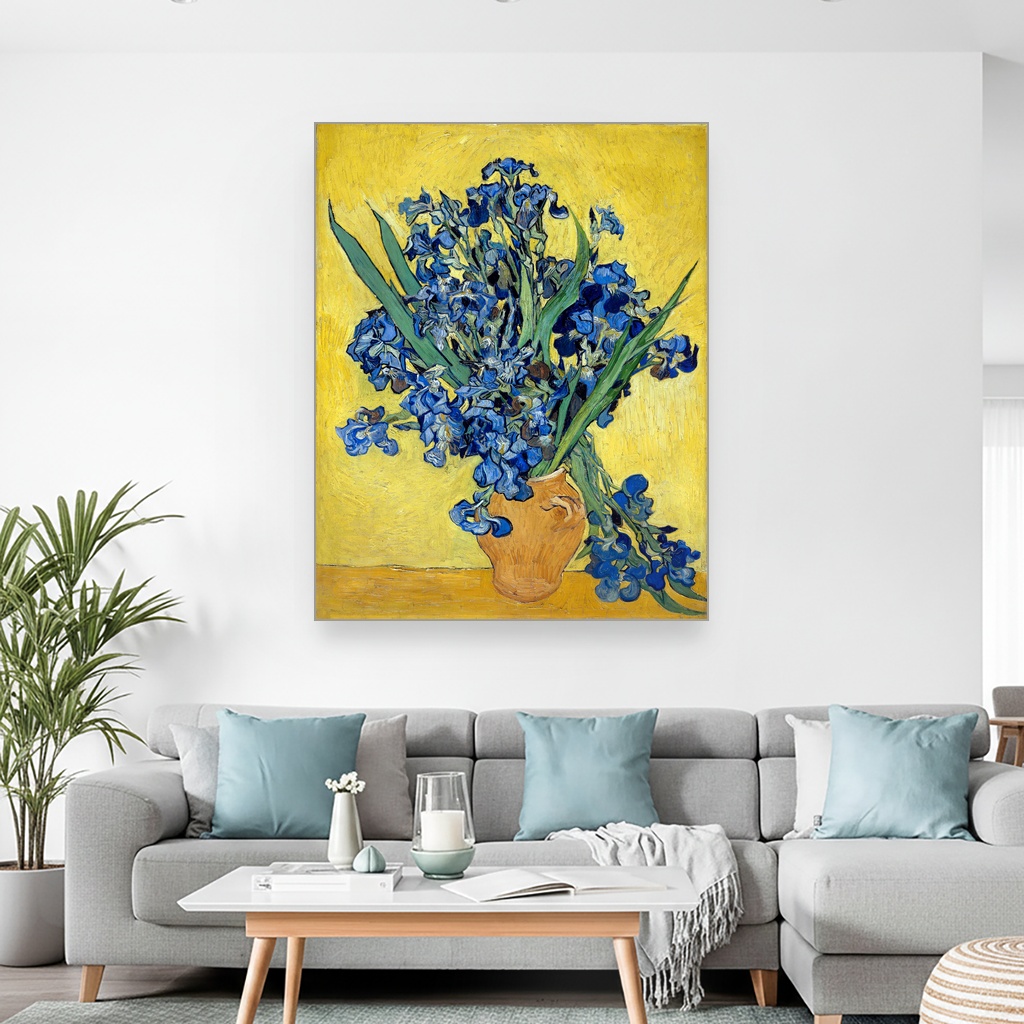 Suncokreti, Vincent van Gogh, Irises, slika na platnu 2 Suncokreti, Vincent van Gogh, Irises, slika na platnu - Slika 2