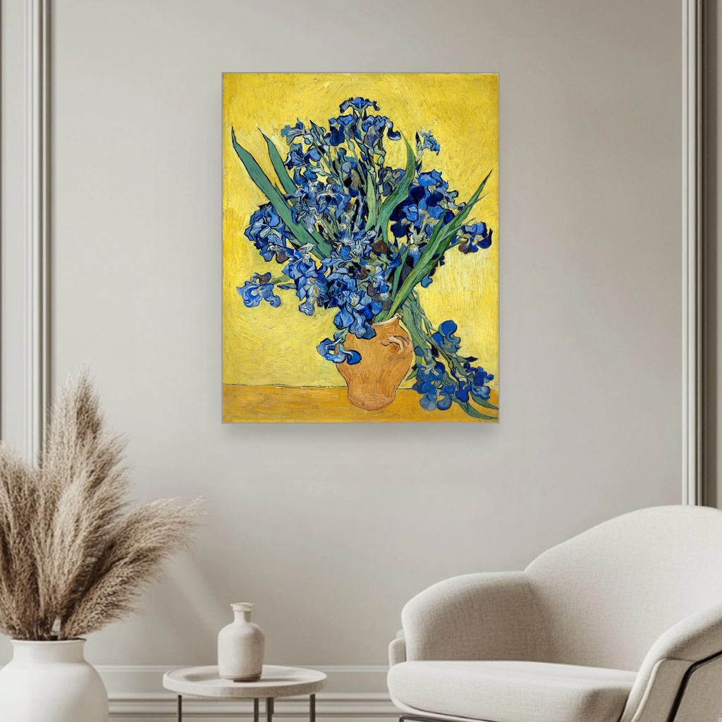 Suncokreti, Vincent van Gogh, Irises, slika na platnu 3 Suncokreti, Vincent van Gogh, Irises, slika na platnu - Slika 3