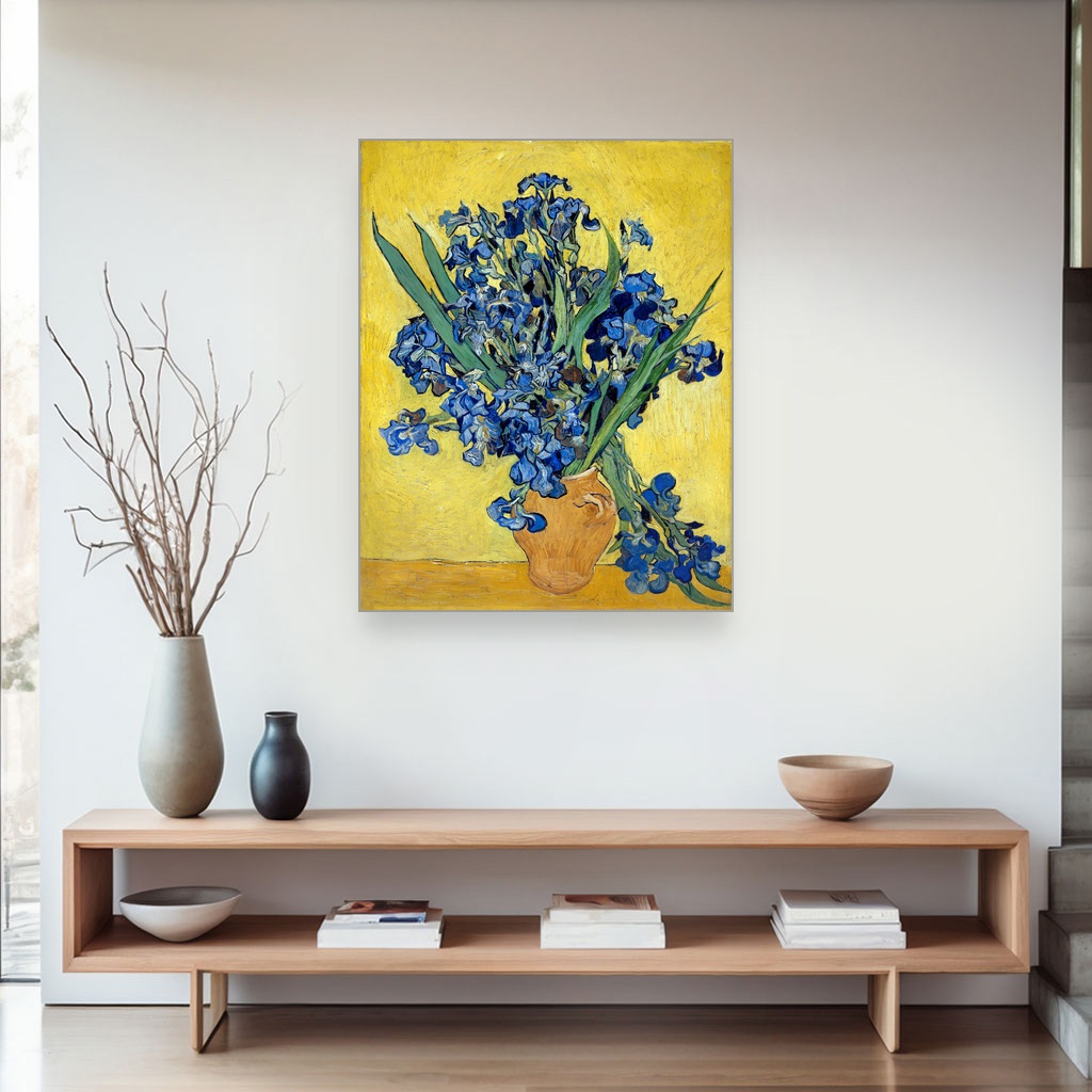 Suncokreti, Vincent van Gogh, Irises, slika na platnu 4 Suncokreti, Vincent van Gogh, Irises, slika na platnu - Slika 4