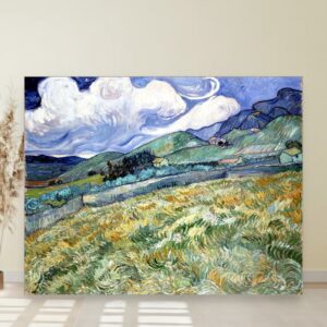 Pejzaž iz Sen Remi, Vincent van Gogh, Landscape from Saint-Rémy, slika na platnu