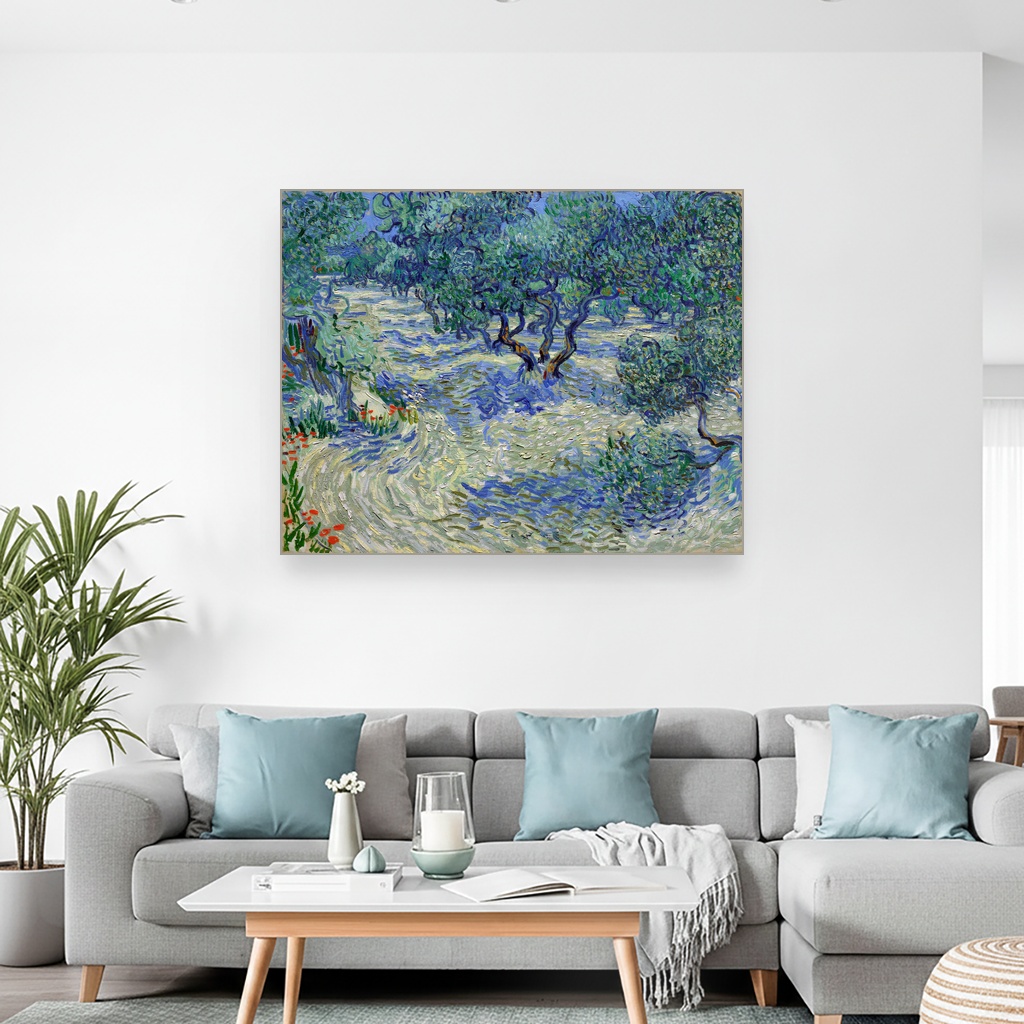 Maslinjak, Vincent van Gogh, Olive Orchard, slika na platnu 2 Maslinjak, Vincent van Gogh, Olive Orchard, slika na platnu - Slika 2