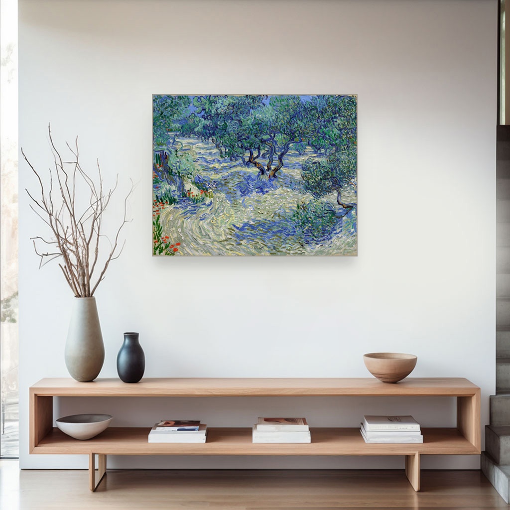 Maslinjak, Vincent van Gogh, Olive Orchard, slika na platnu 4 Maslinjak, Vincent van Gogh, Olive Orchard, slika na platnu - Slika 4