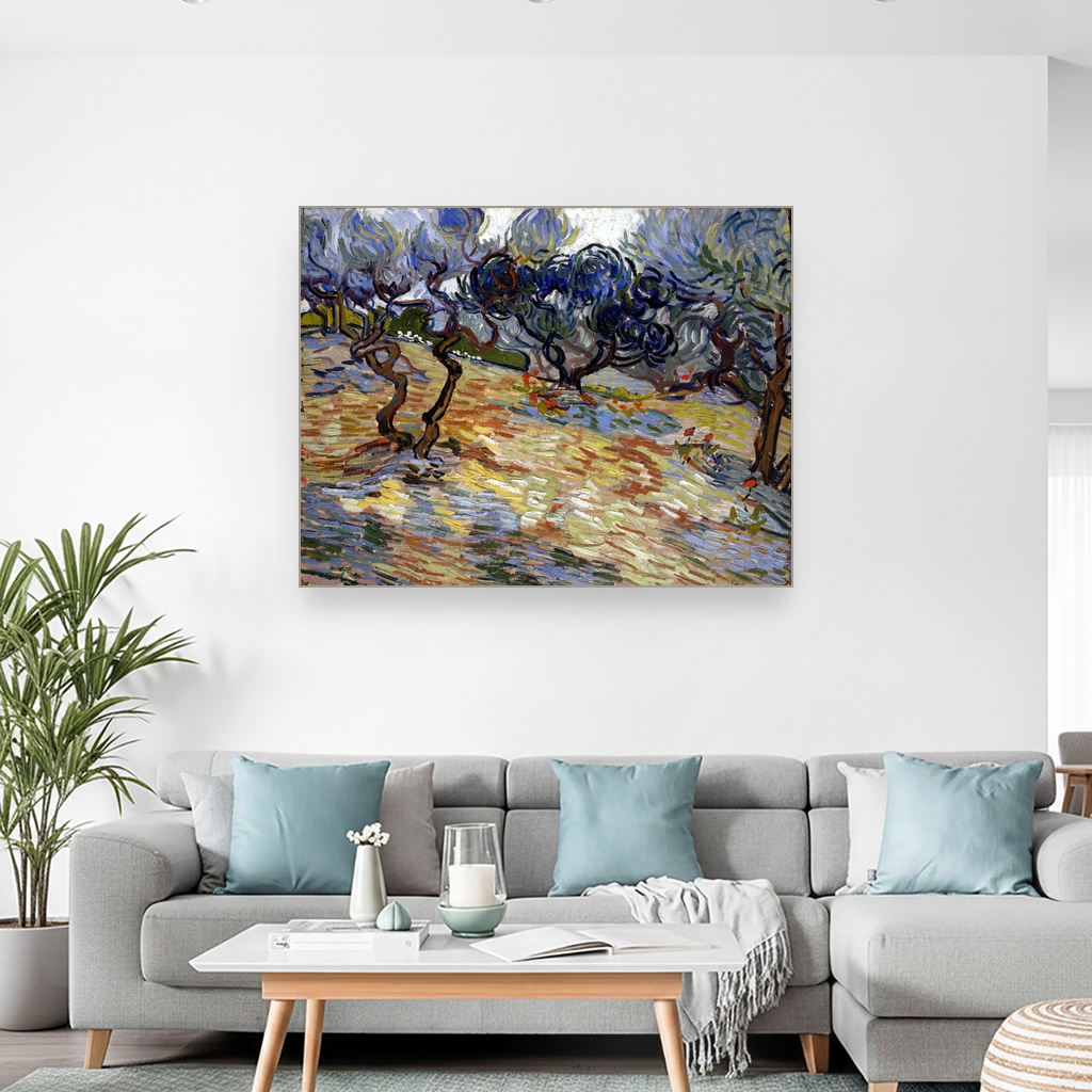 Masline, Vincent van Gogh, Olive Trees, slika na platnu 2 Masline, Vincent van Gogh, Olive Trees, slika na platnu - Slika 2