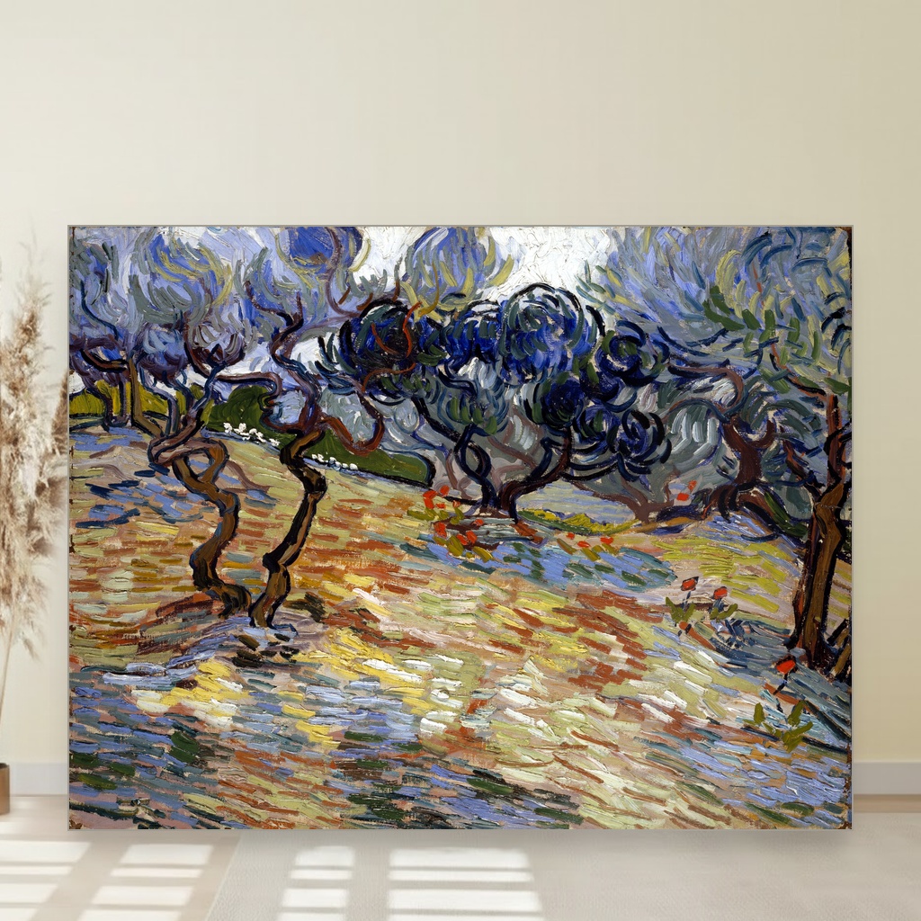 Masline, Vincent van Gogh, Olive Trees, slika na platnu 1 Masline, Vincent van Gogh, Olive Trees, slika na platnu