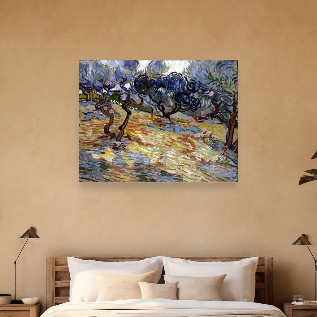 Masline, Vincent van Gogh, Olive Trees, slika na platnu 5 Masline, Vincent van Gogh, Olive Trees, slika na platnu - Slika 5