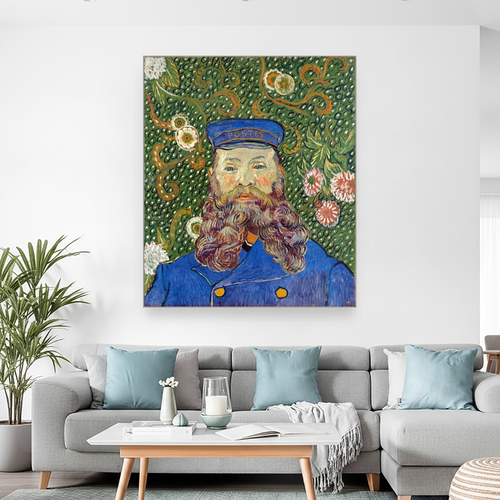 Portret Žozefa Rulina, Vincent van Gogh, Portrait of Joseph Roulin, slika na platnu 2 Portret Žozefa Rulina, Vincent van Gogh, Portrait of Joseph Roulin, slika na platnu - Slika 2