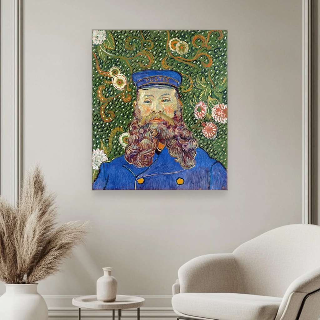 Portret Žozefa Rulina, Vincent van Gogh, Portrait of Joseph Roulin, slika na platnu 3 Portret Žozefa Rulina, Vincent van Gogh, Portrait of Joseph Roulin, slika na platnu - Slika 3