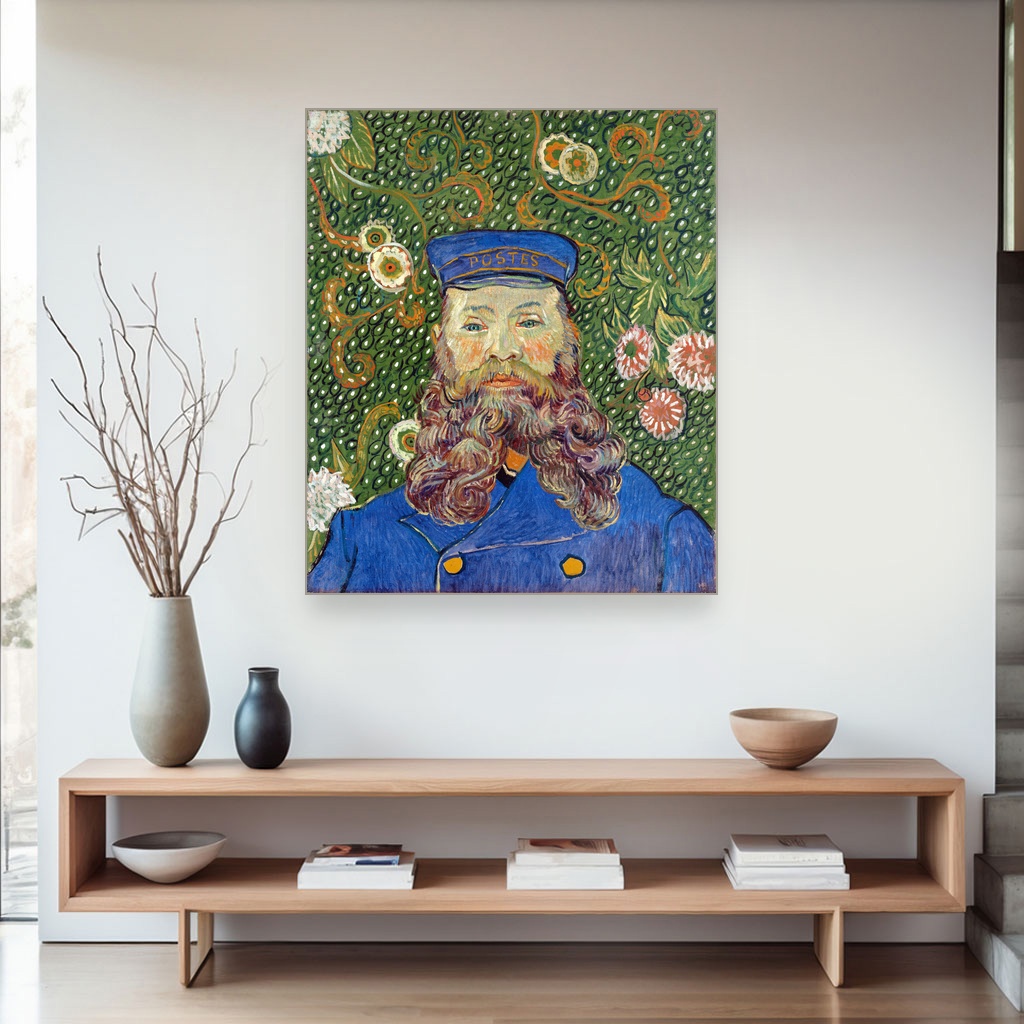 Portret Žozefa Rulina, Vincent van Gogh, Portrait of Joseph Roulin, slika na platnu 4 Portret Žozefa Rulina, Vincent van Gogh, Portrait of Joseph Roulin, slika na platnu - Slika 4