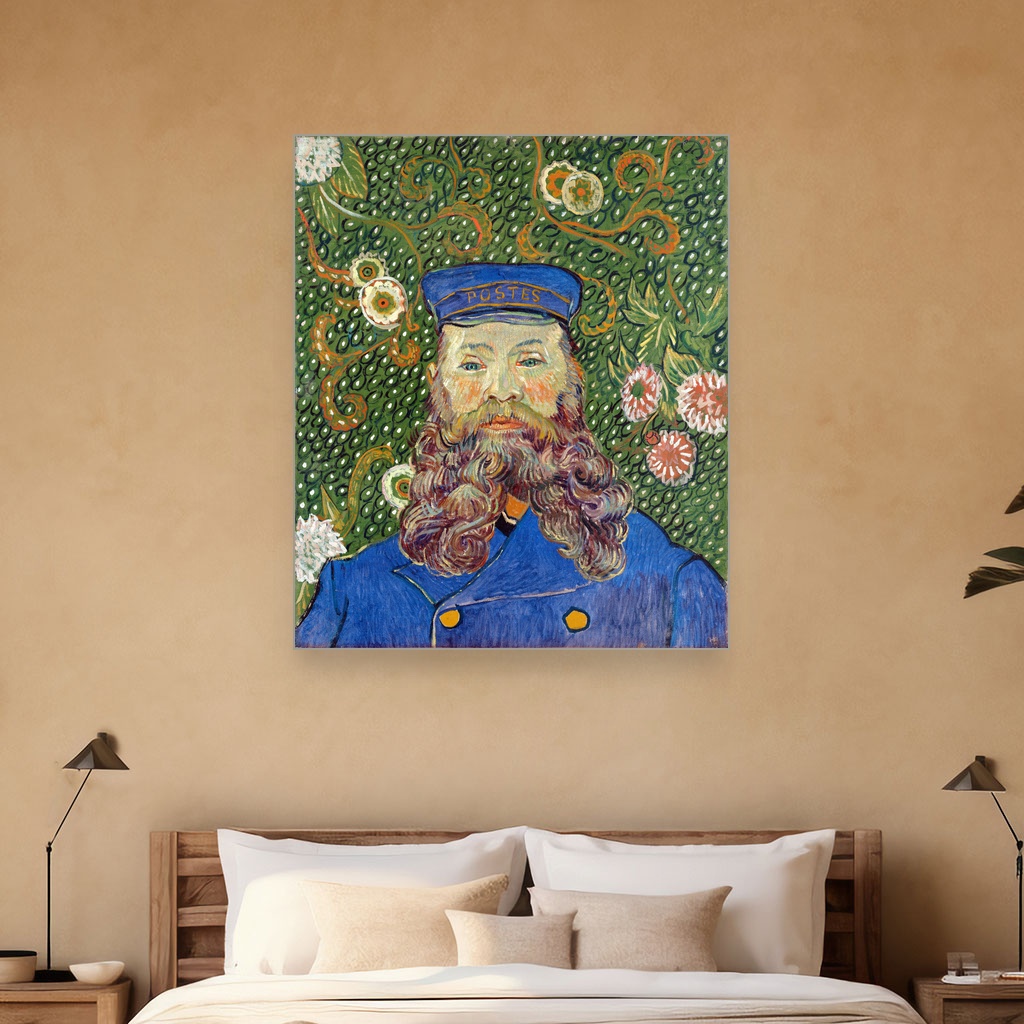 Portret Žozefa Rulina, Vincent van Gogh, Portrait of Joseph Roulin, slika na platnu 5 Portret Žozefa Rulina, Vincent van Gogh, Portrait of Joseph Roulin, slika na platnu - Slika 5