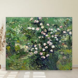 Ruze, Vincent van Gogh, Roses, slika na platnu