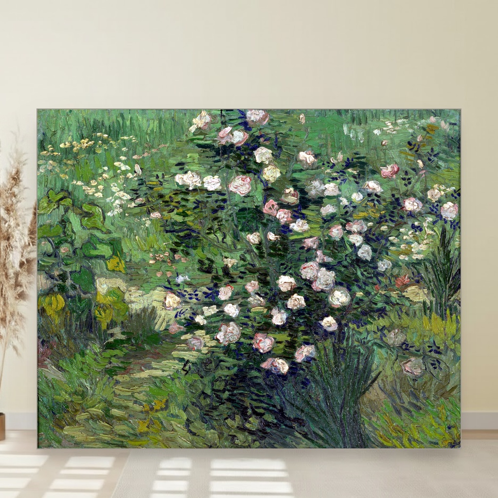 Ruze, Vincent van Gogh, Roses, slika na platnu 1 Ruze, Vincent van Gogh, Roses, slika na platnu