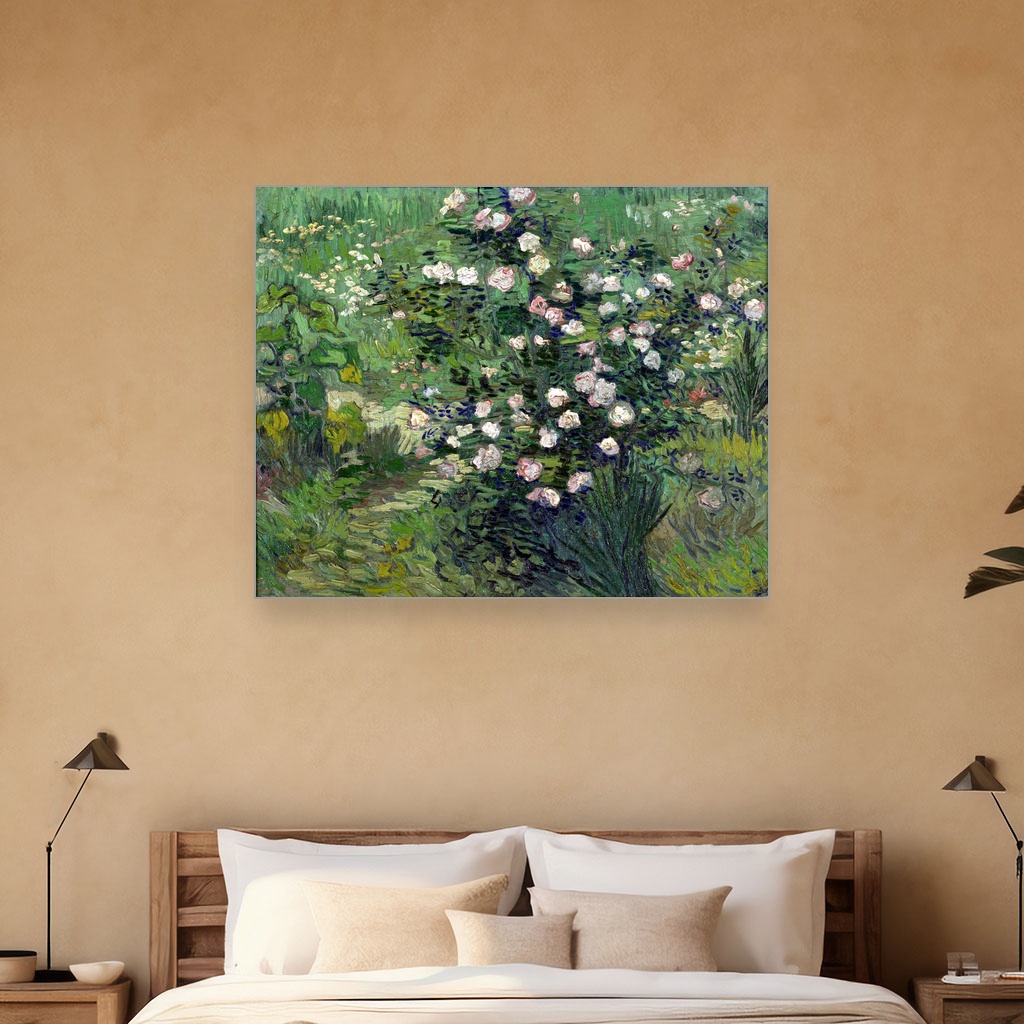 Ruze, Vincent van Gogh, Roses, slika na platnu 5 Ruze, Vincent van Gogh, Roses, slika na platnu - Slika 5