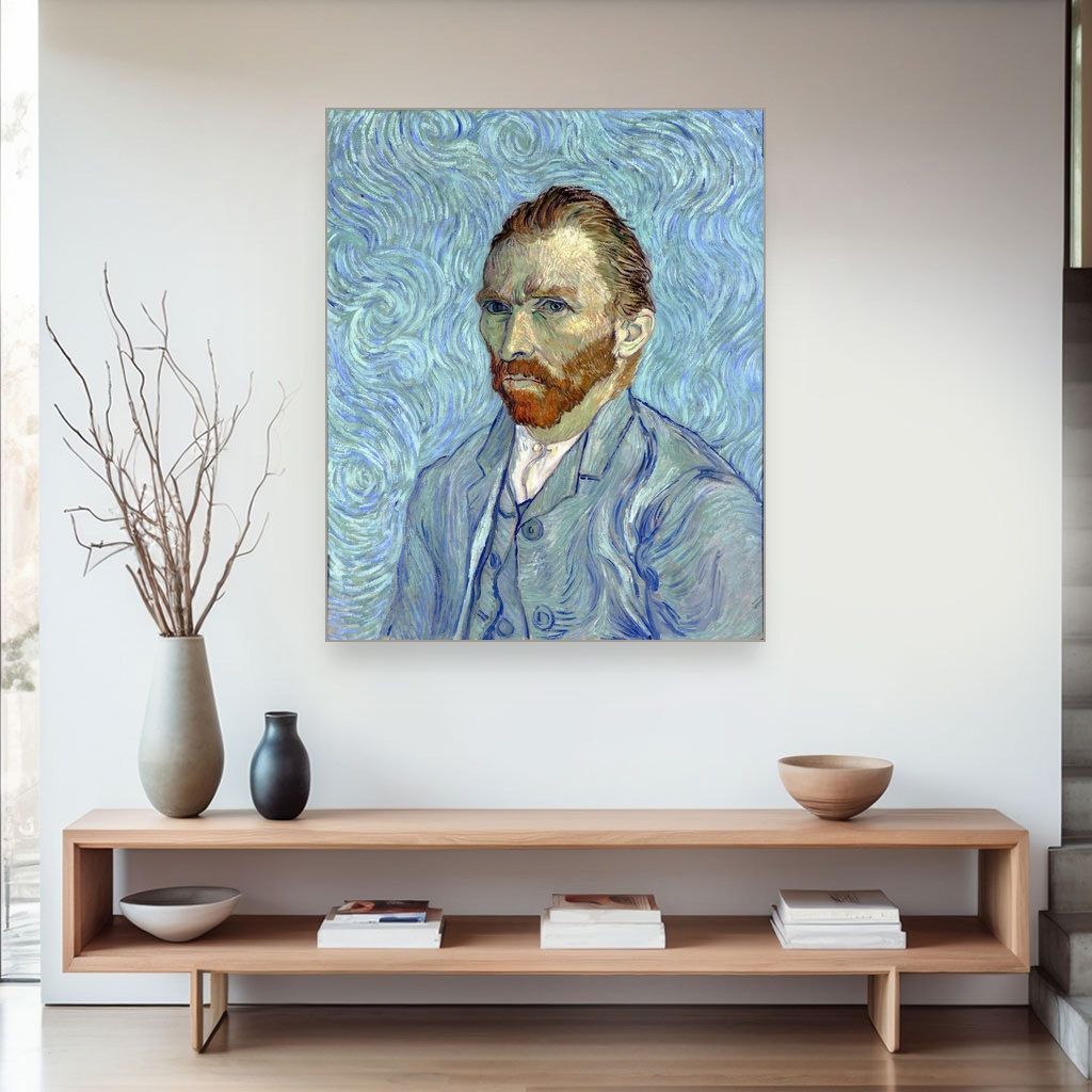 Autoportret, Vincent van Gogh, Self-Portrait, slika na platnu 4 Autoportret, Vincent van Gogh, Self-Portrait, slika na platnu - Slika 4