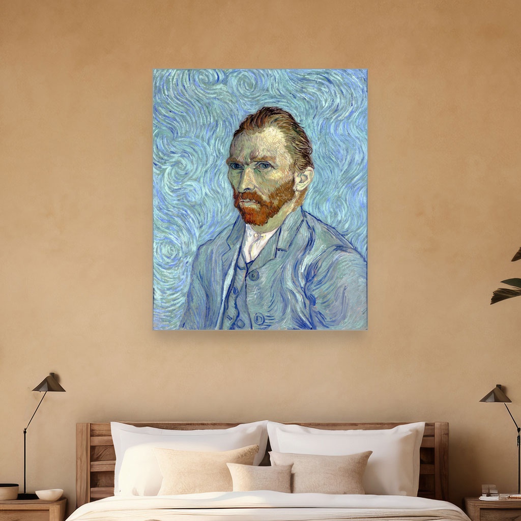 Autoportret, Vincent van Gogh, Self-Portrait, slika na platnu 5 Autoportret, Vincent van Gogh, Self-Portrait, slika na platnu - Slika 5