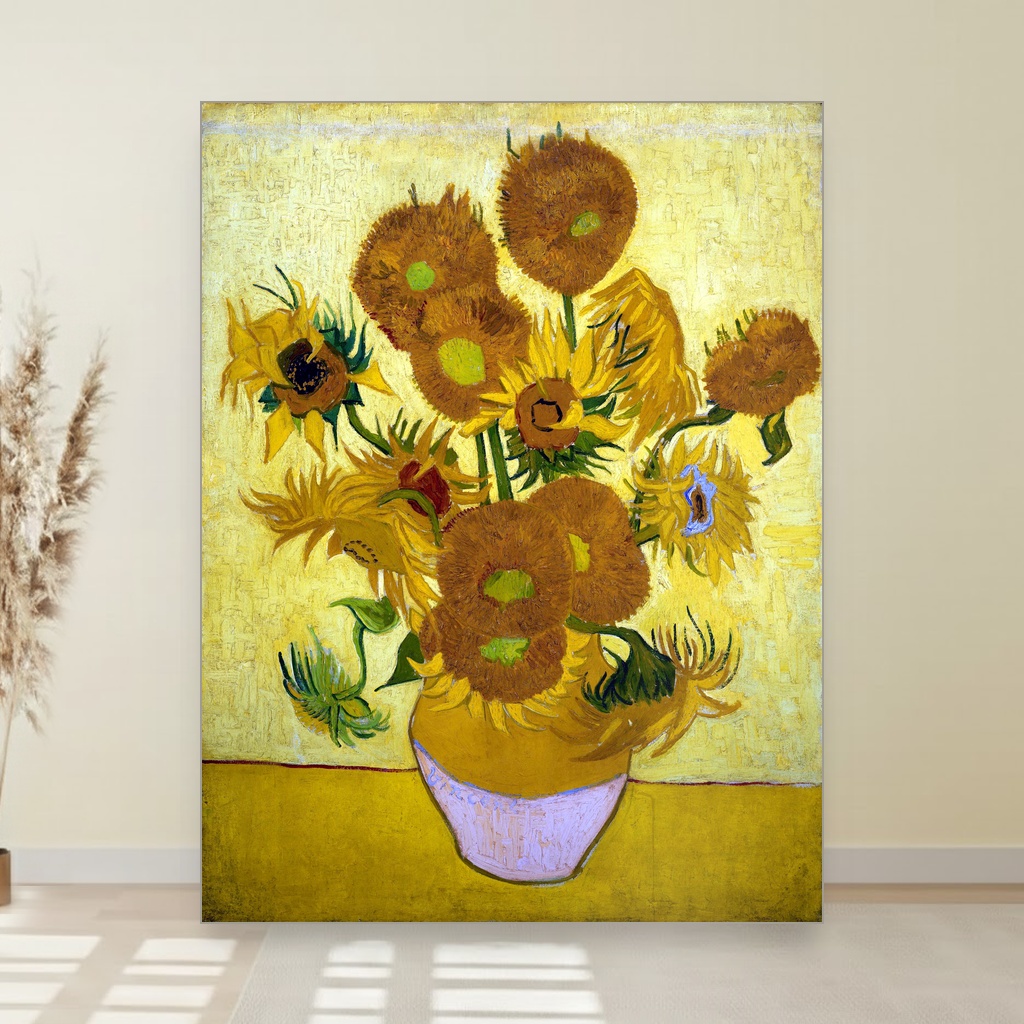 6 Van Gogh reprodukcija za savršen enterijer 5 Suncokreti slika na platnu Nova Art Studio