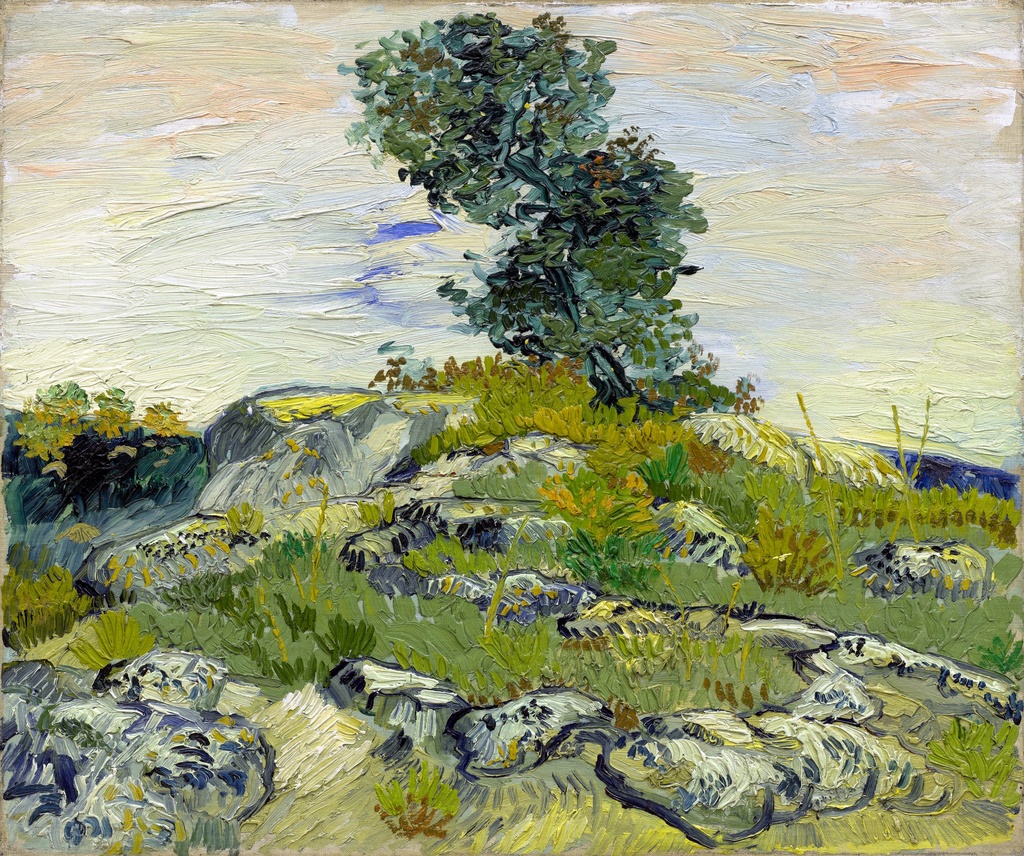 Stene, Vincent van Gogh, The Rocks, slika na platnu 8 Stene, Vincent van Gogh, The Rocks, slika na platnu - Slika 8
