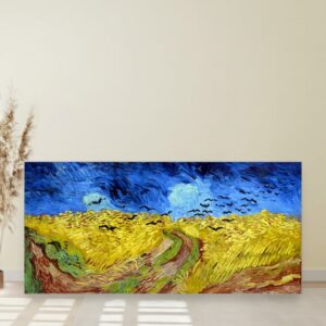 Žitno polje sa vransama, Vincent van Gogh, Wheatfield with crows, slika na platnu
