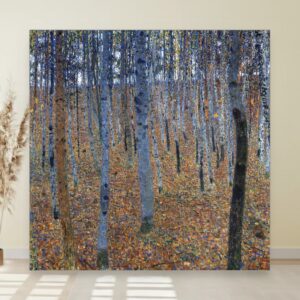 Bukova šuma, Gustav Klimt, Beech Grove I, slika na platnu