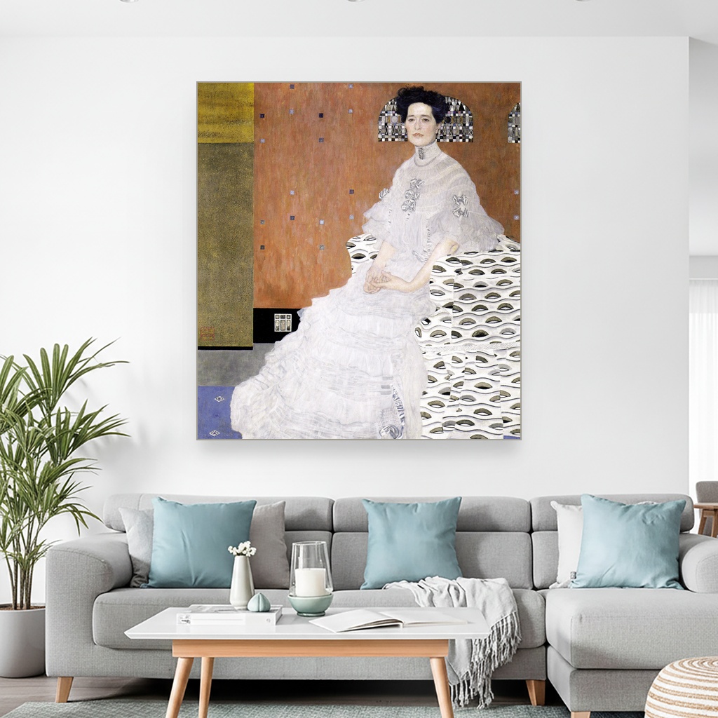 Portret Fritza Riedlera, Gustav Klimt, Bildnis Fritza Riedler, slika na platnu 2 Portret Fritza Riedlera, Gustav Klimt, Bildnis Fritza Riedler, slika na platnu - Slika 2