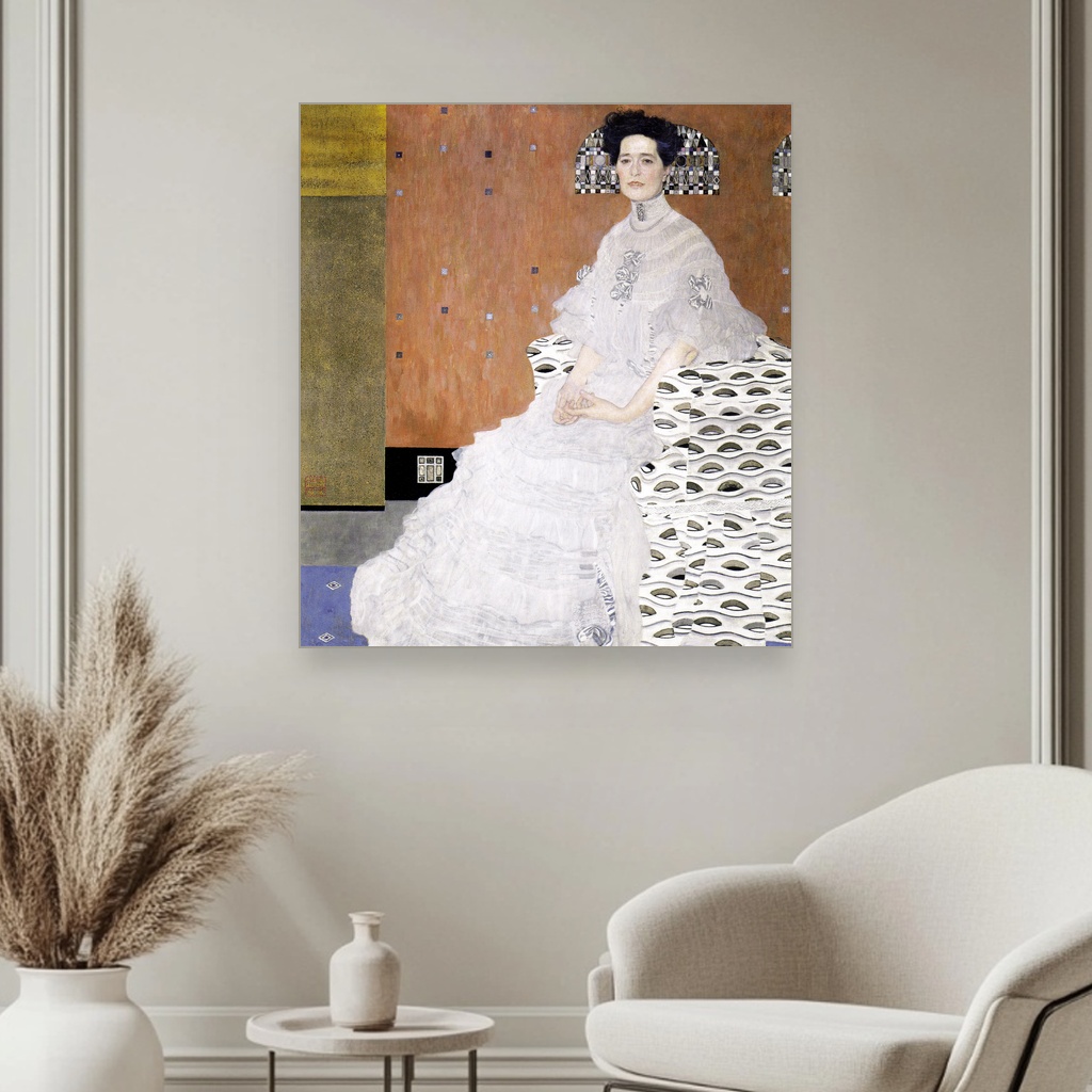 Portret Fritza Riedlera, Gustav Klimt, Bildnis Fritza Riedler, slika na platnu 3 Portret Fritza Riedlera, Gustav Klimt, Bildnis Fritza Riedler, slika na platnu - Slika 3