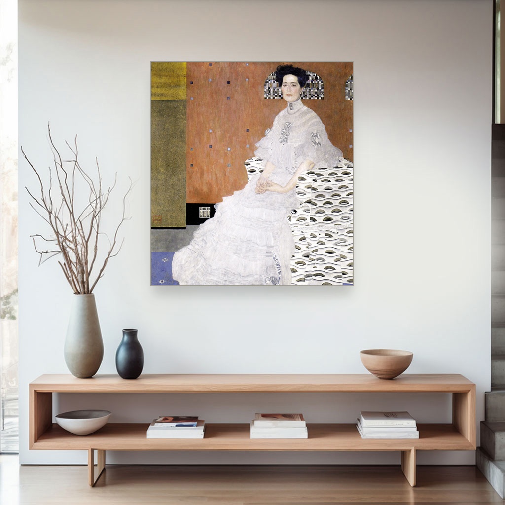 Portret Fritza Riedlera, Gustav Klimt, Bildnis Fritza Riedler, slika na platnu 4 Portret Fritza Riedlera, Gustav Klimt, Bildnis Fritza Riedler, slika na platnu - Slika 4