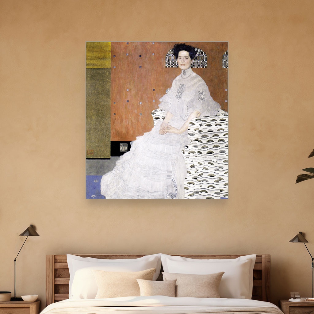 Portret Fritza Riedlera, Gustav Klimt, Bildnis Fritza Riedler, slika na platnu 5 Portret Fritza Riedlera, Gustav Klimt, Bildnis Fritza Riedler, slika na platnu - Slika 5