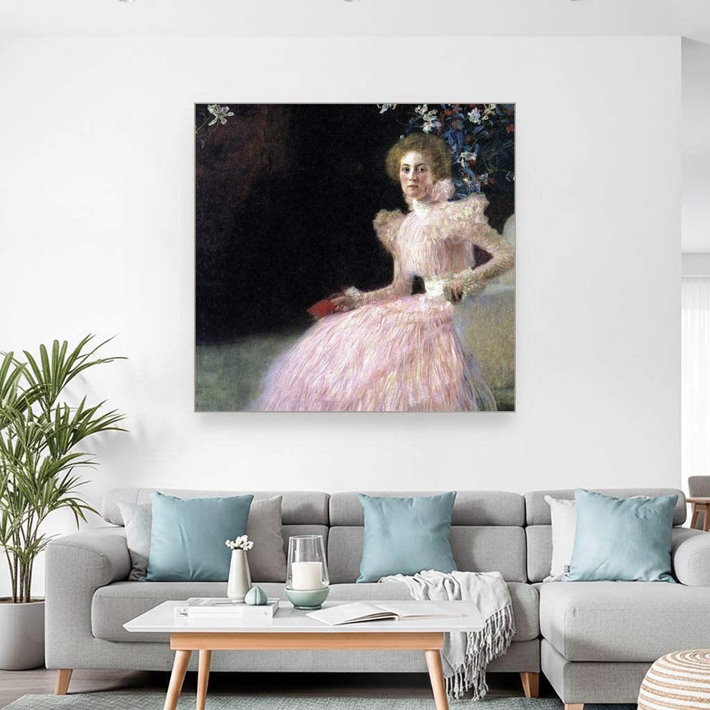 Portret Sonje Knips, Gustav Klimt, Bildnis Sonja Knips, slika na platnu 2 Portret Sonje Knips, Gustav Klimt, Bildnis Sonja Knips, slika na platnu - Slika 2