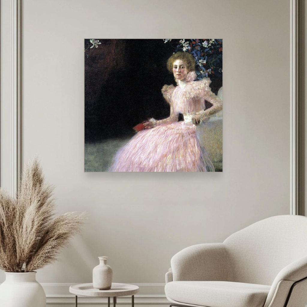 Portret Sonje Knips, Gustav Klimt, Bildnis Sonja Knips, slika na platnu 3 Portret Sonje Knips, Gustav Klimt, Bildnis Sonja Knips, slika na platnu - Slika 3