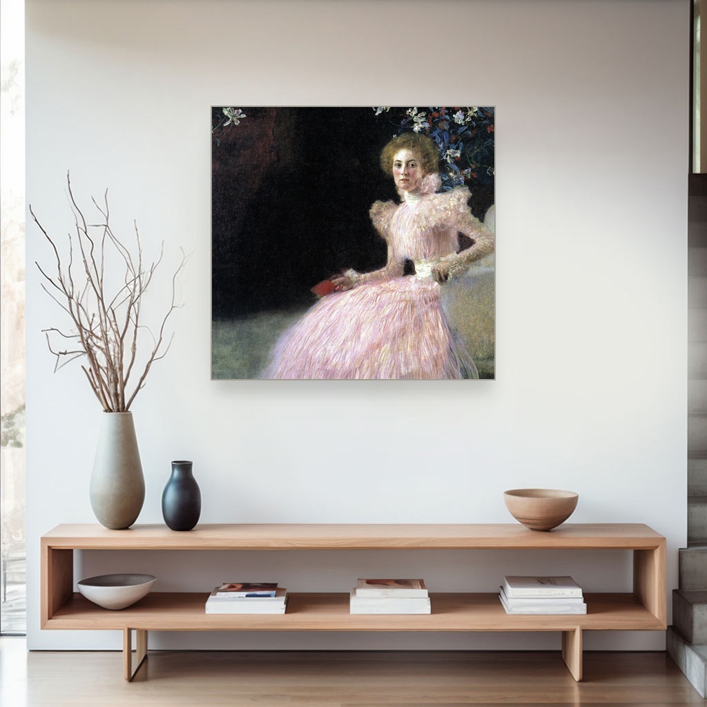 Portret Sonje Knips, Gustav Klimt, Bildnis Sonja Knips, slika na platnu 4 Portret Sonje Knips, Gustav Klimt, Bildnis Sonja Knips, slika na platnu - Slika 4