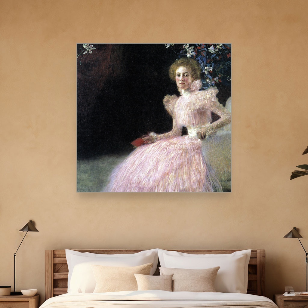 Portret Sonje Knips, Gustav Klimt, Bildnis Sonja Knips, slika na platnu 5 Portret Sonje Knips, Gustav Klimt, Bildnis Sonja Knips, slika na platnu - Slika 5