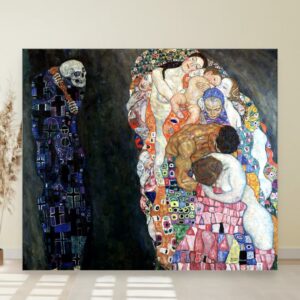 Smrt i život, Gustav Klimt, Death and Life, slika na platnu