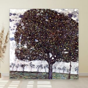 Jablan, Gustav Klimt, Der Apfelbaum, slika na platnu