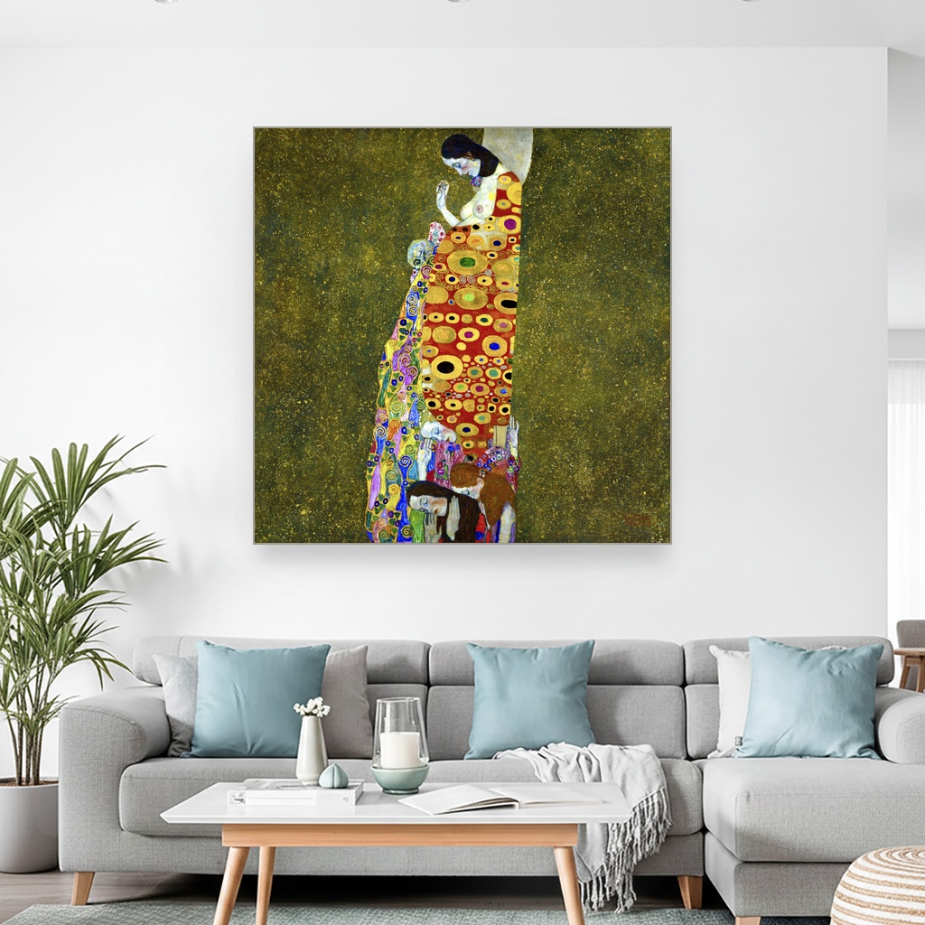 Nada II, Gustav Klimt, Hope II, slika na platnu 2 Nada II, Gustav Klimt, Hope II, slika na platnu - Slika 2