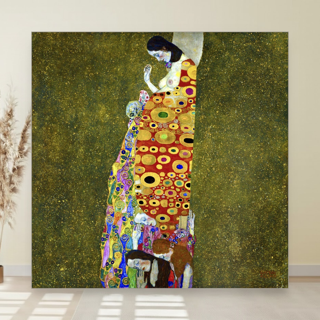 Nada II, Gustav Klimt, Hope II, slika na platnu 1 Nada II, Gustav Klimt, Hope II, slika na platnu